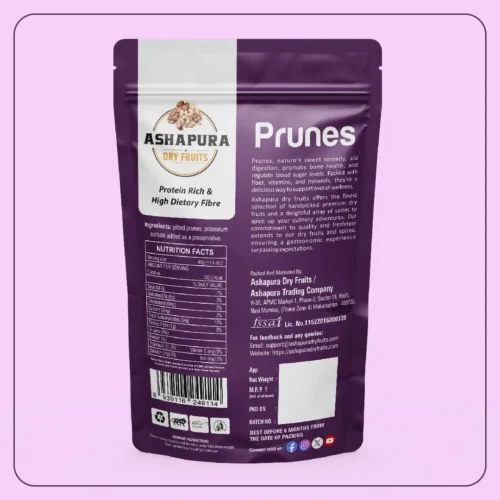 Dried Pitted Prunes